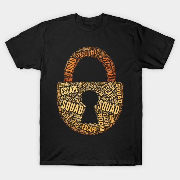 Escape Room Squad Puzzle Game Escaping Crew Team product T-Shirt by theodoros20